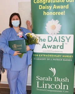 daisy, nursing, award