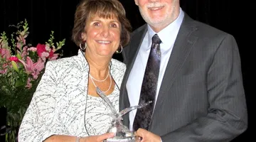 Sparks honored with Soaring Eagle Award