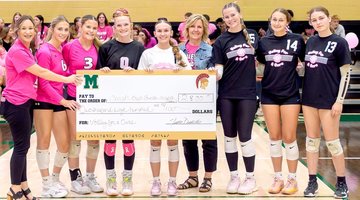 SBL Receives ‘Volley for a Cure’ Donation